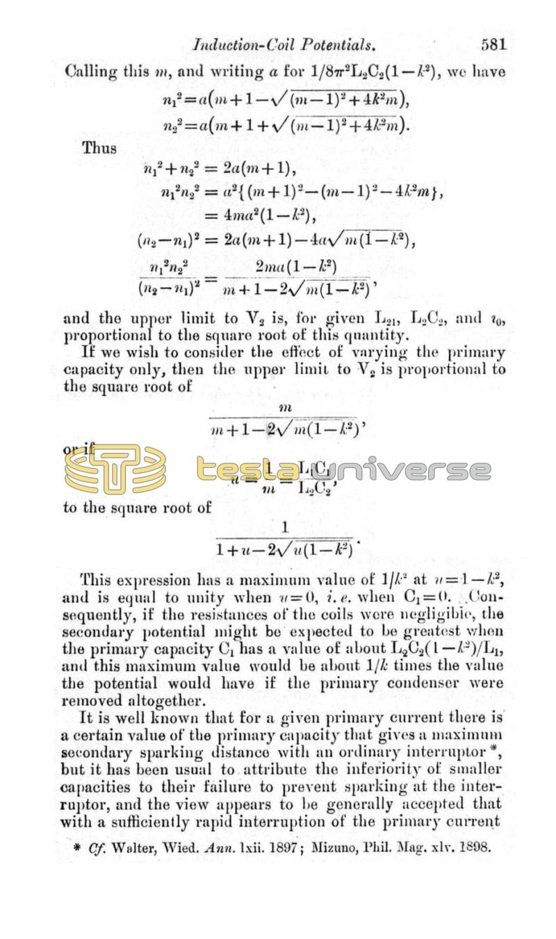Induction-Coil Potentials - Page 581