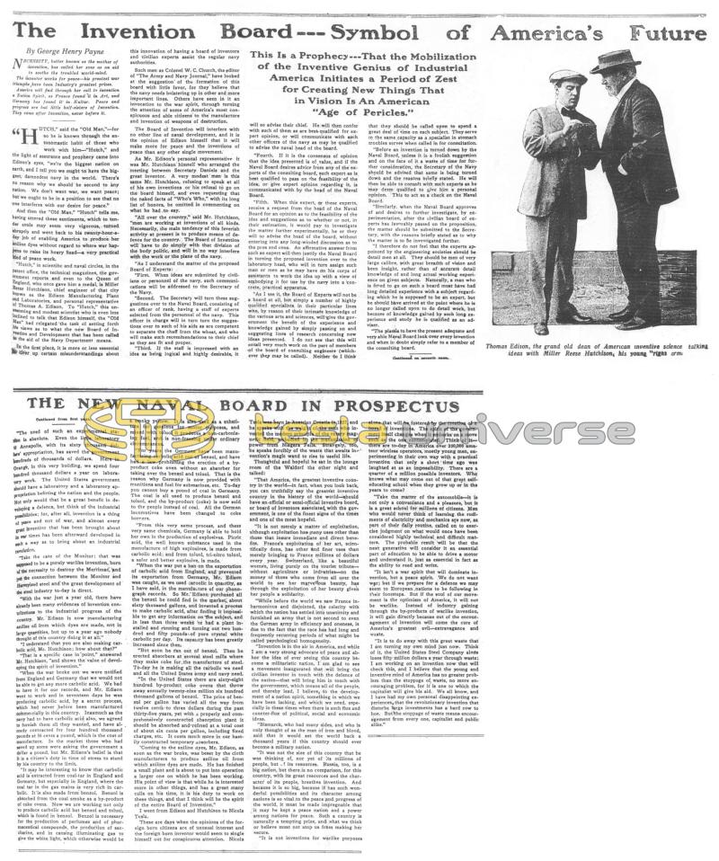 Preview of The Invention Board - Symbol of America's Future article
