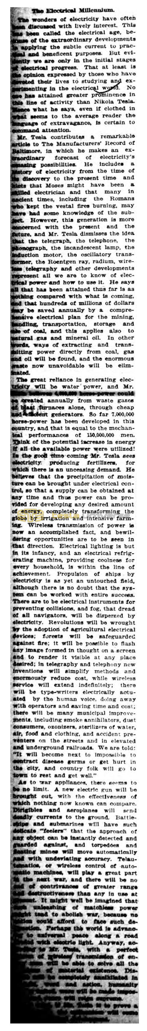 Preview of The Electrical Millennium article