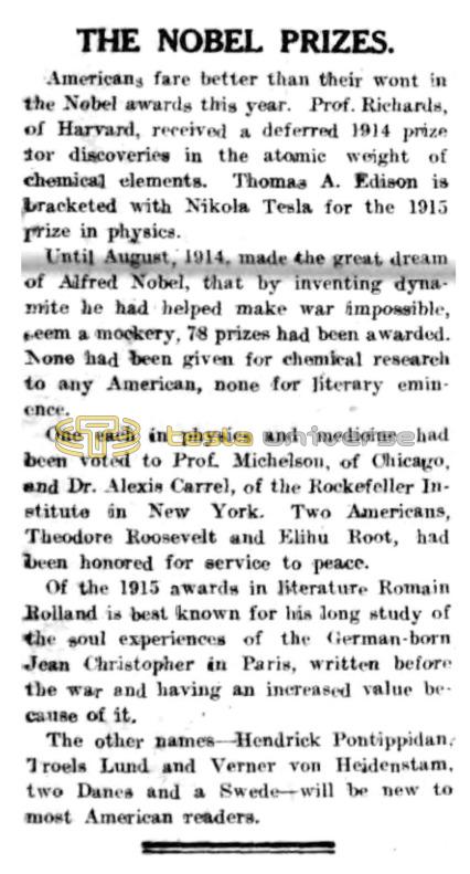 Preview of The Nobel Prizes article