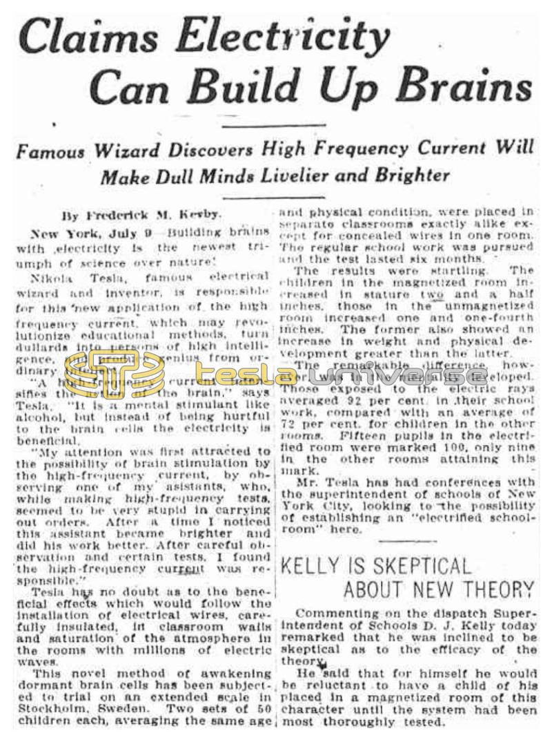 Preview of Claims Electricity Can Build Up Brains article