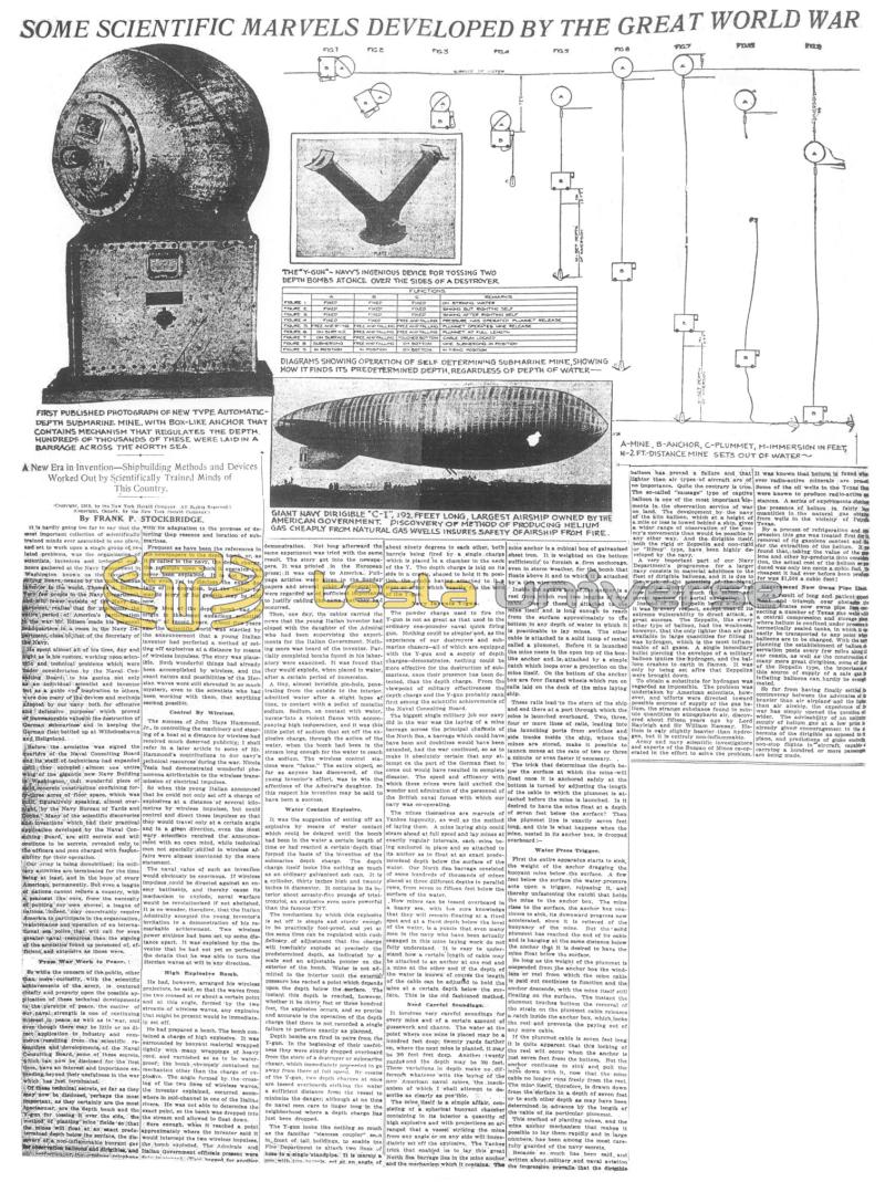 Preview of Some Scientific Marvels Developed by the Great World War article