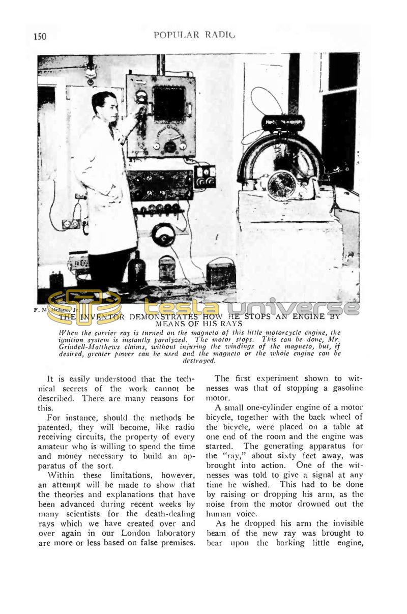 The New Death-Dealing "Diabolic Rays" - Page 150