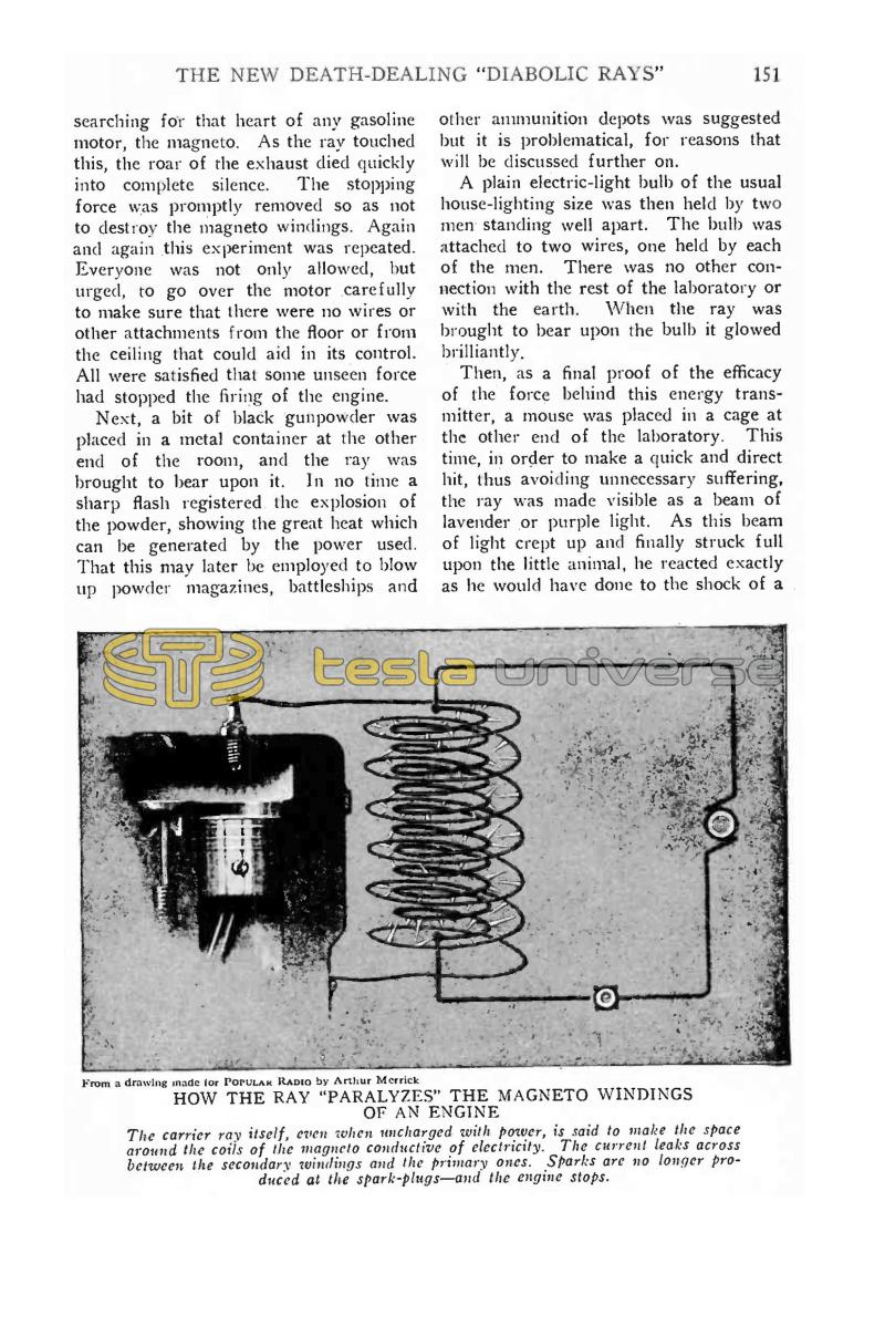 The New Death-Dealing "Diabolic Rays" - Page 151