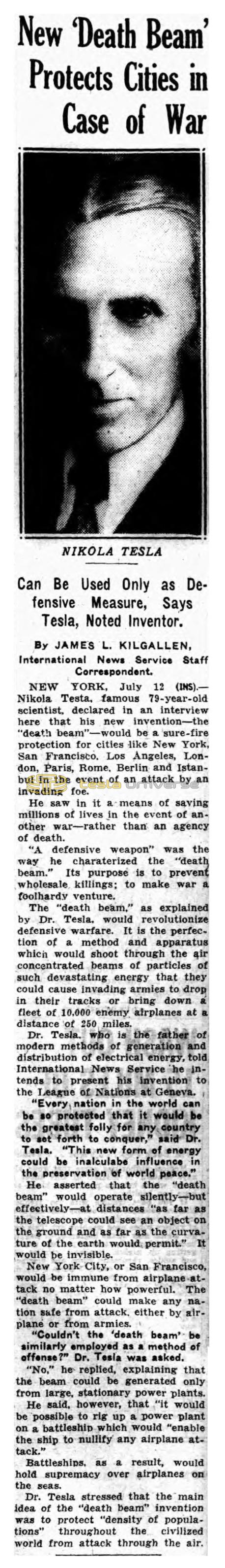 Preview of New 'Death Beam' Protects Cities in Case of War article