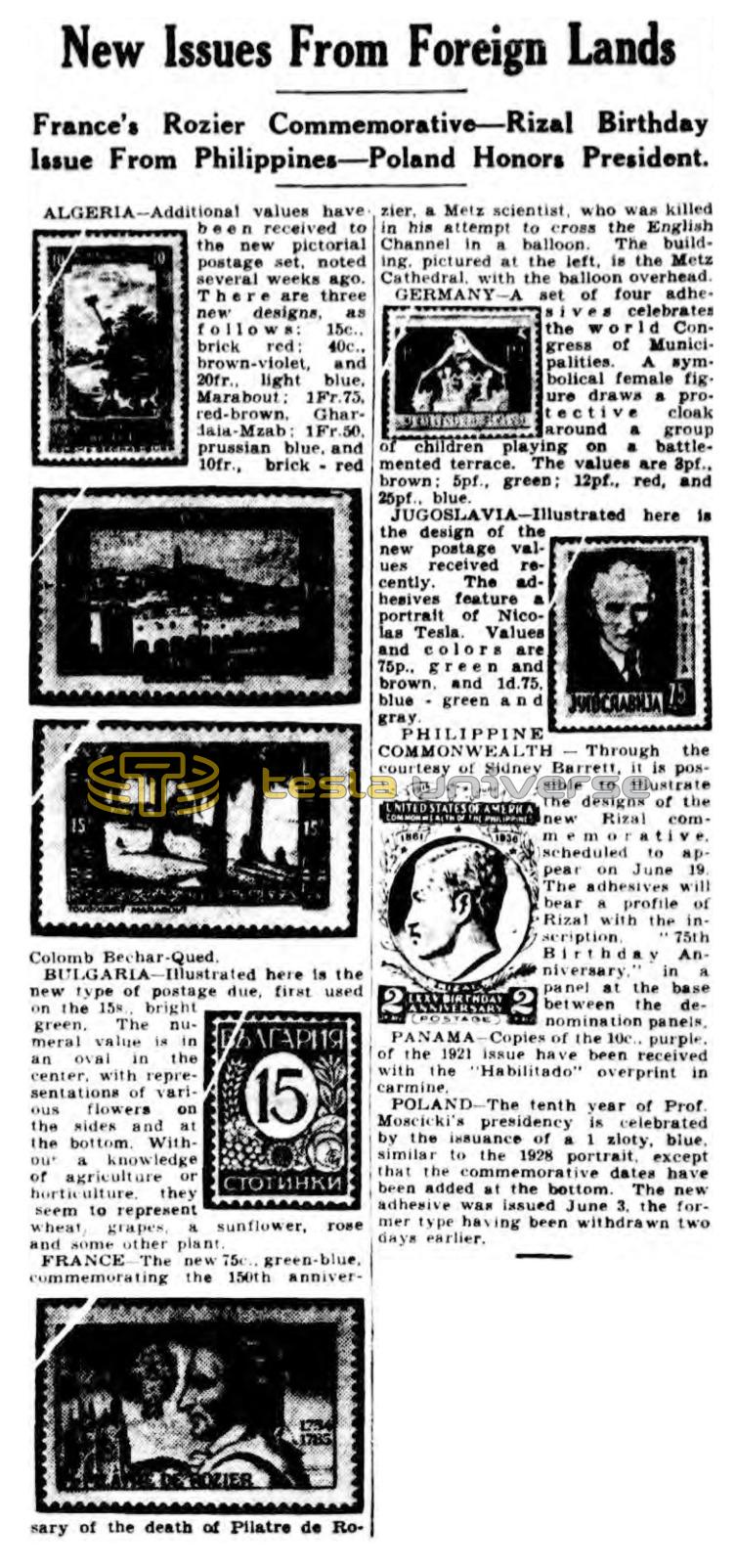 Preview of New Issues From Foreign Lands article