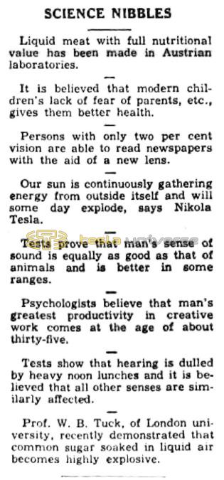 Preview of Science Nibbles article