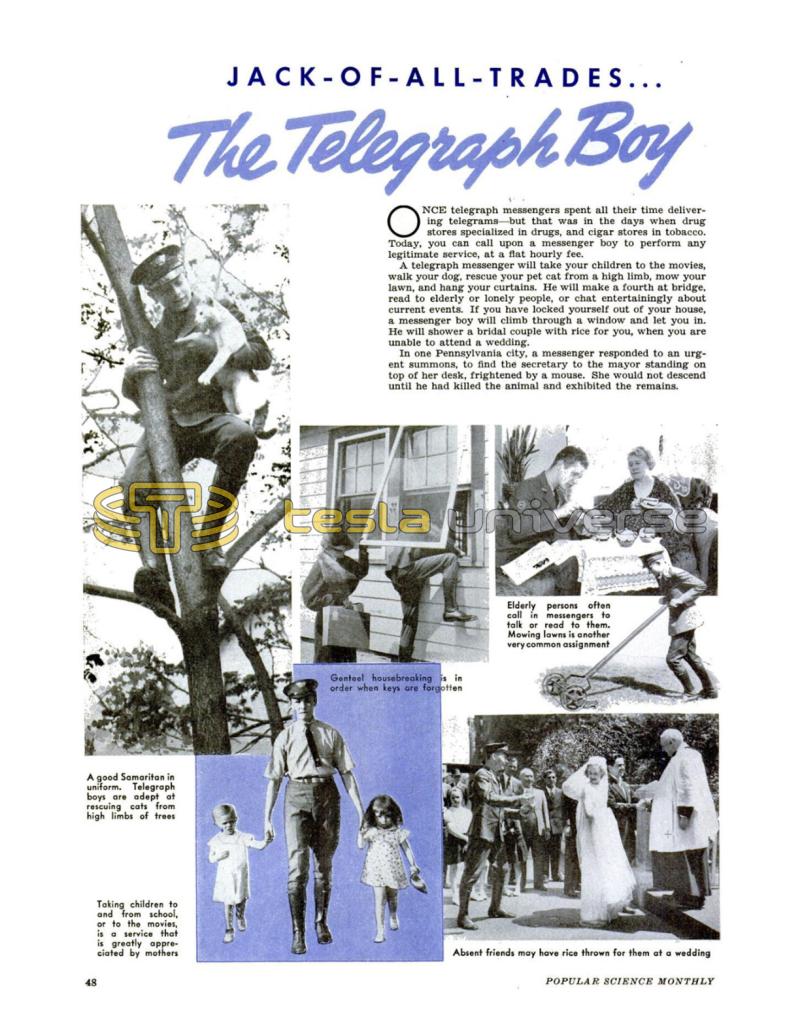 Preview of Jack-of-All Trades, The Telegraph Boy article