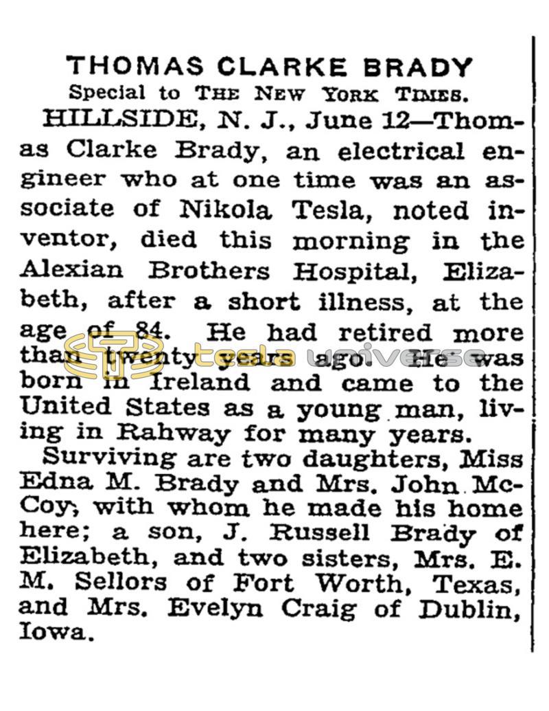 Preview of Thomas Clarke Brady article