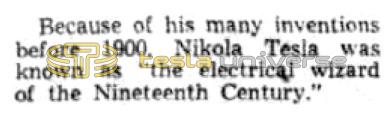Preview of The Electrical Wizard of the Nineteenth Century (reprint 3) article