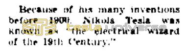 Preview of The Electrical Wizard of the Nineteenth Century (reprint 4) article