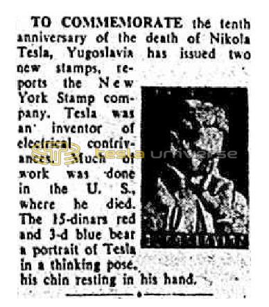 Preview of Stamps in the News (Jan. 31, 1953) article