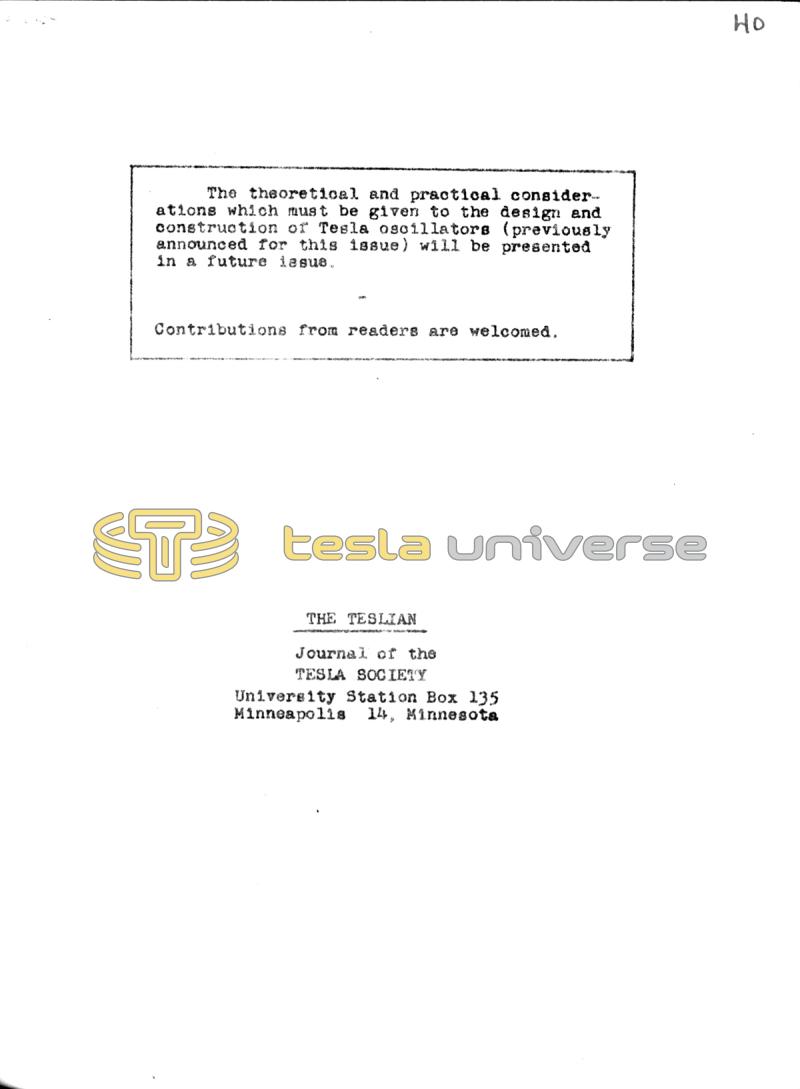 The Teslian - Vol. I, No. 4 - Page 4