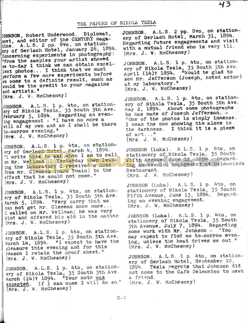 The Teslian - Vol. I, No. 5 - Page 3