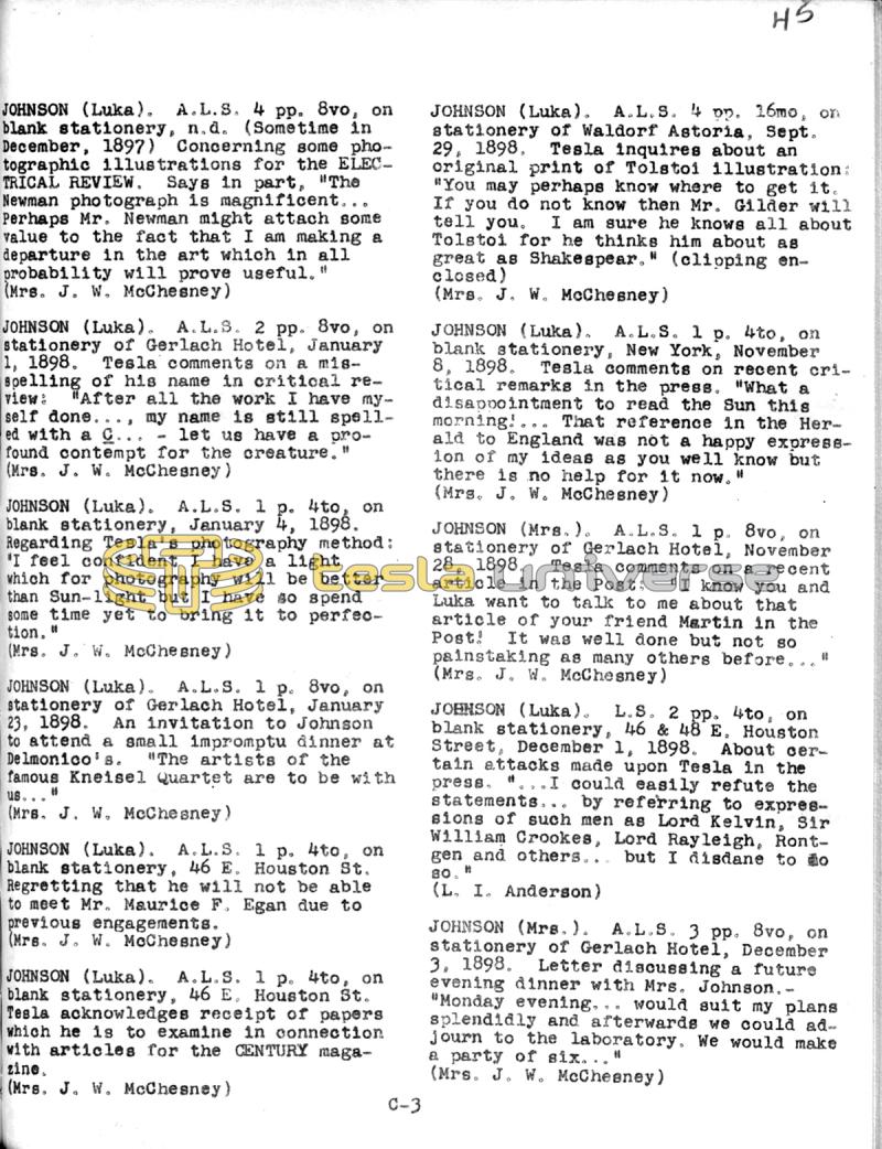 The Teslian - Vol. I, No. 5 - Page 5