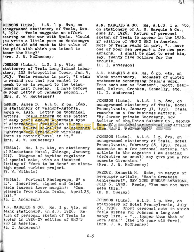 The Teslian - Vol. I, No. 5 - Page 11