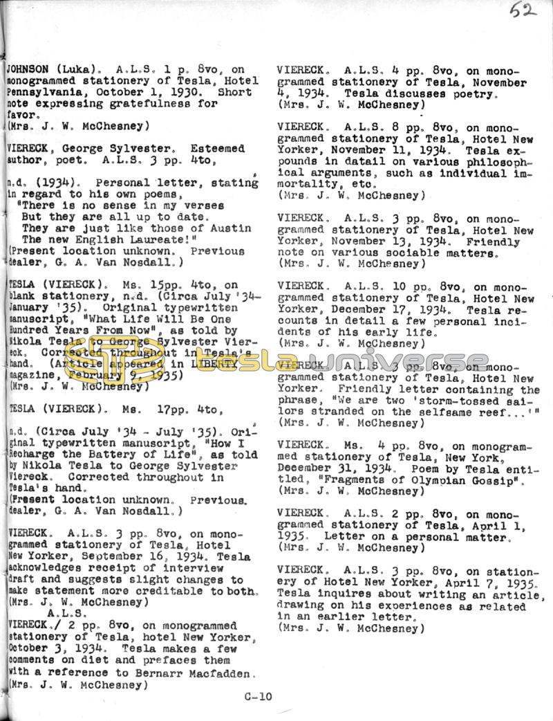 The Teslian - Vol. I, No. 5 - Page 12