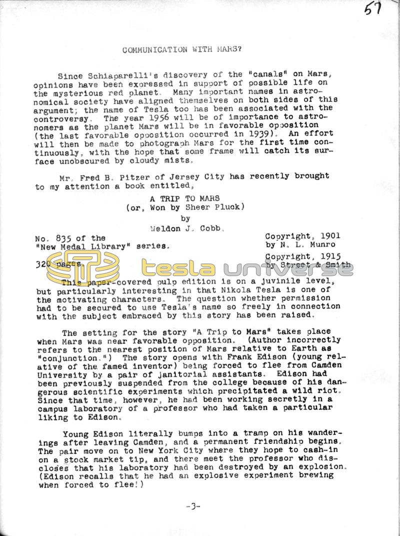 The Teslian - Vol. I, No. 6 - Page 3