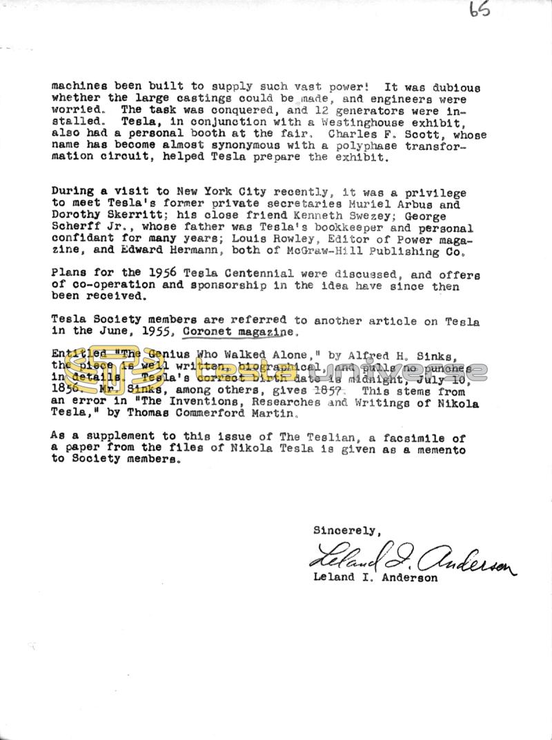 The Teslian - Vol. I, No. 7 - Page 2