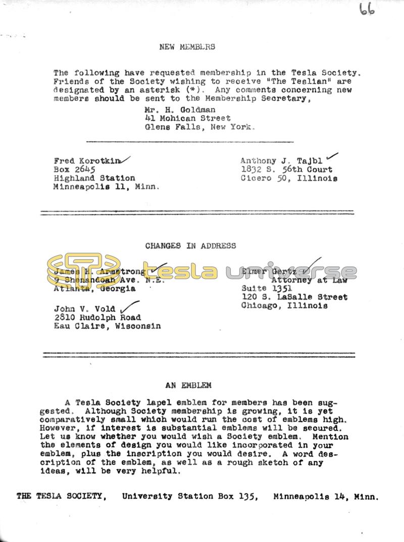 The Teslian - Vol. I, No. 7 - Page 3