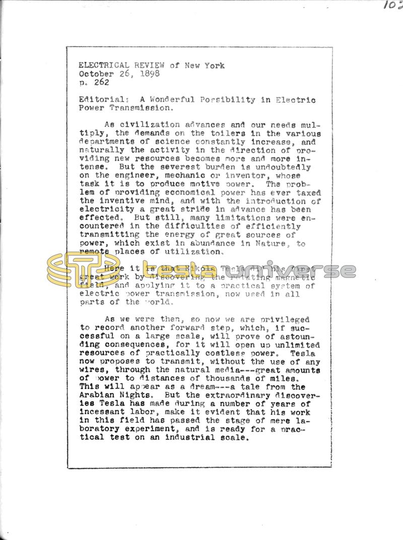 The Teslian - Vol. I, No. 9 - Page 21