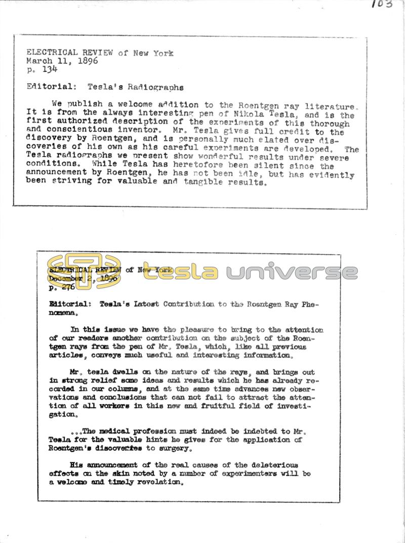 The Teslian - Vol. I, No. 9 - Page 22