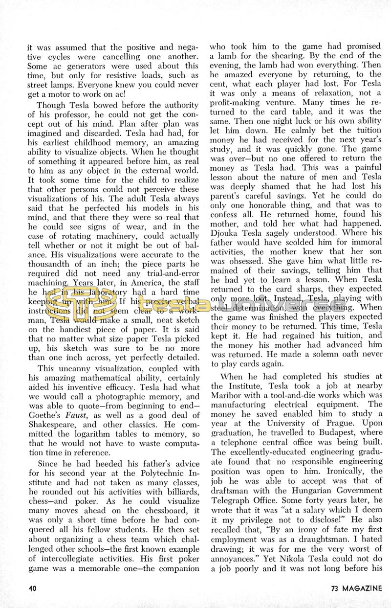 Nikola Tesla - Master of Electrical Energy - Page 3