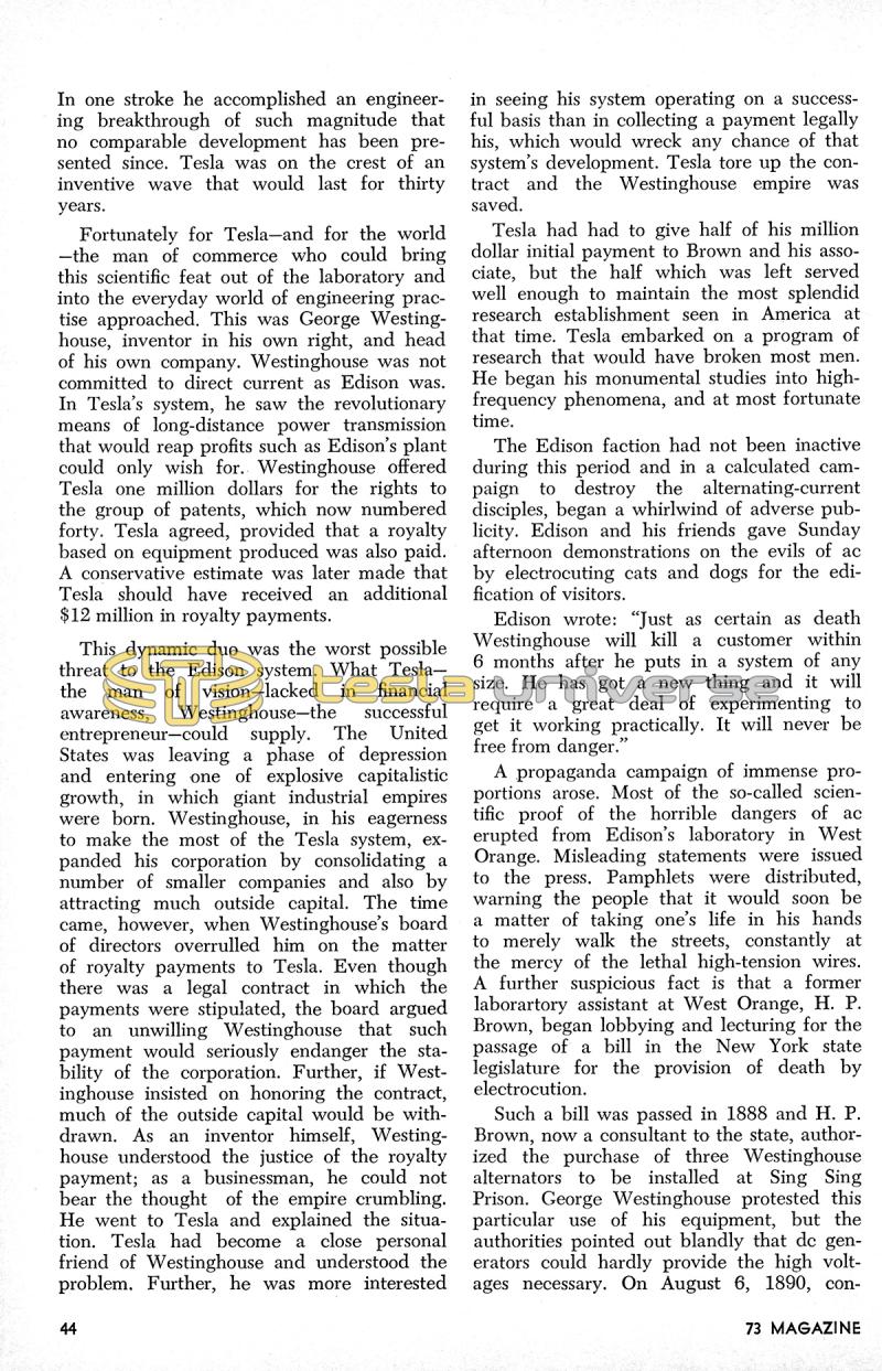 Nikola Tesla - Master of Electrical Energy - Page 7