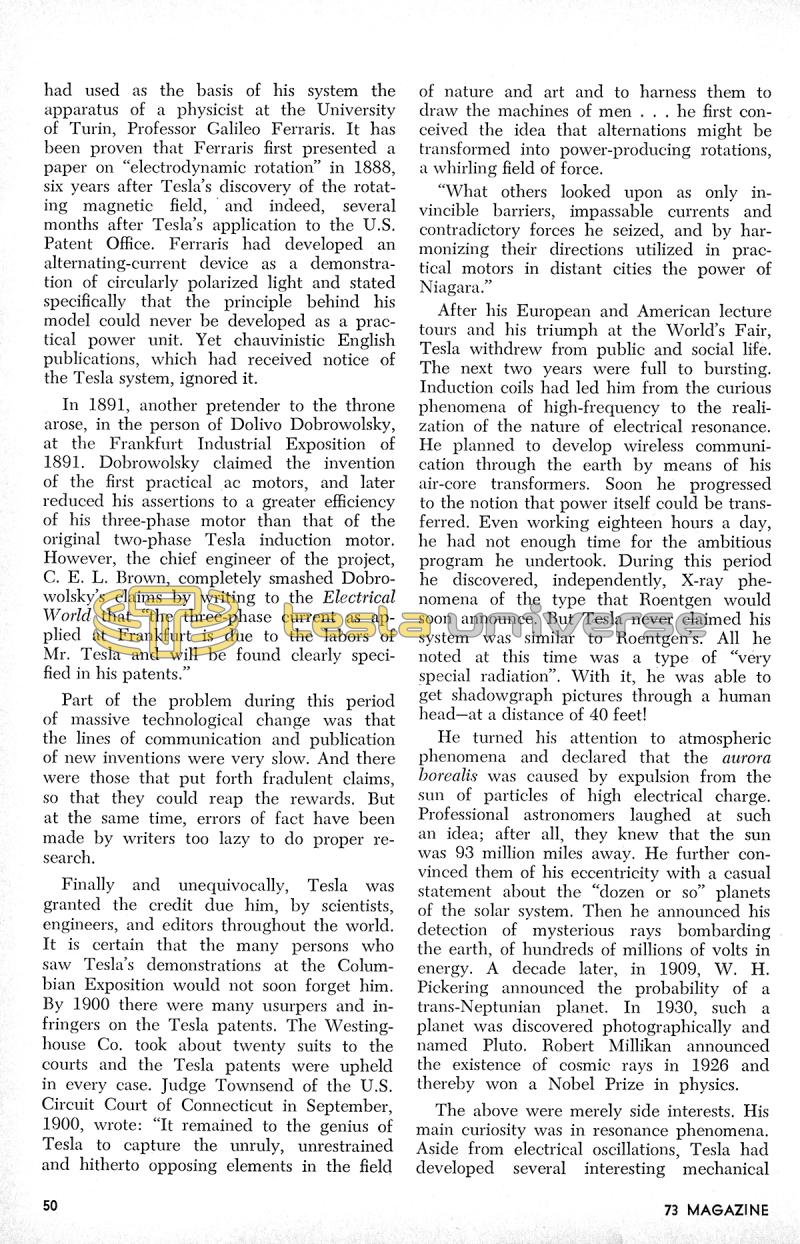 Nikola Tesla - Master of Electrical Energy - Page 10