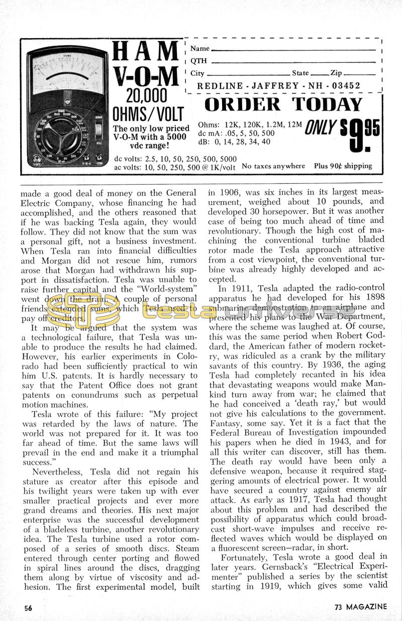 Nikola Tesla - Master of Electrical Energy - Page 15