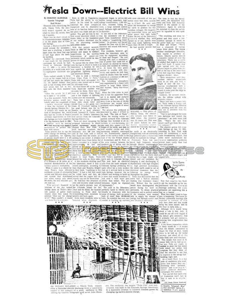 Preview of Tesla Down - Electrict Bill Wins article