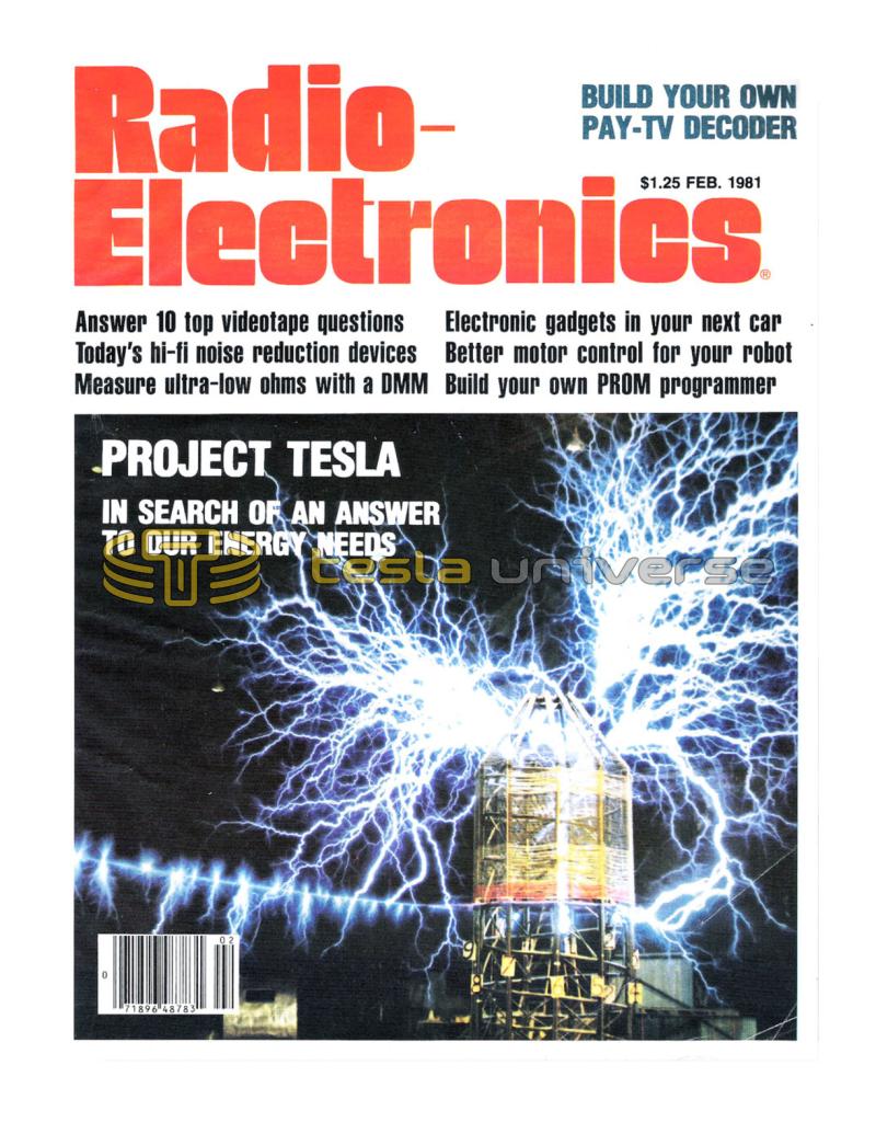 Preview of Project Tesla - In Search of an Answer to Our Energy Needs article