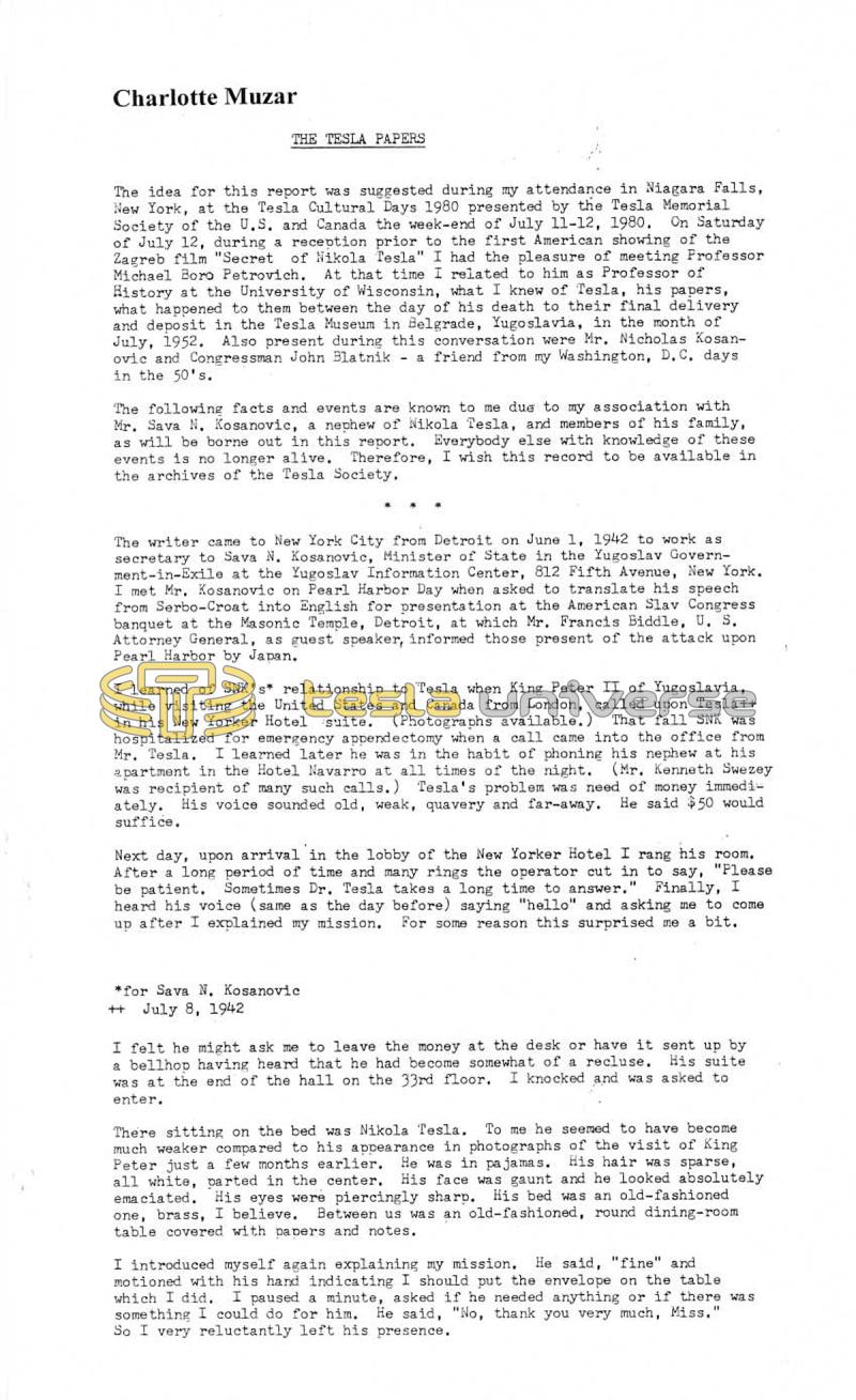 The Tesla Papers - Page 1