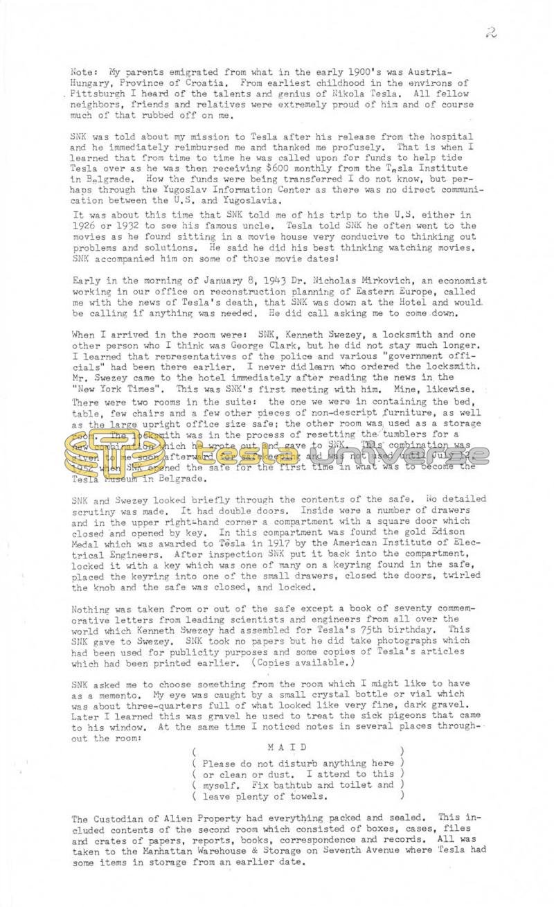 The Tesla Papers - Page 2