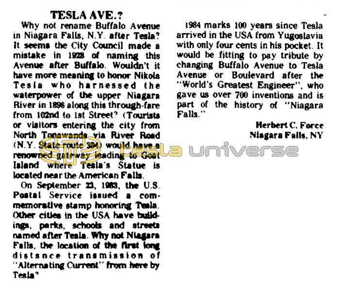 Preview of Tesla Ave.? article