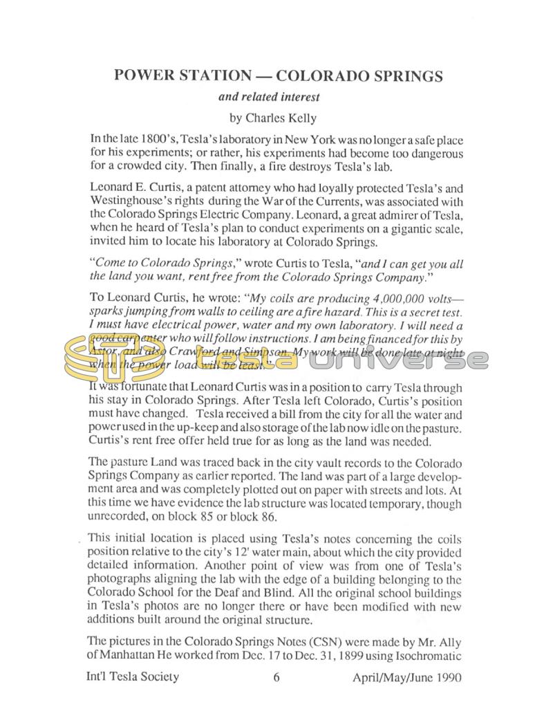 Preview of Power Station - Colorado Springs article