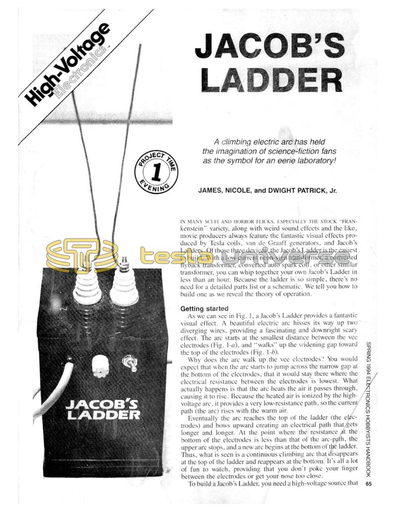 Preview of Jacob's Ladder article