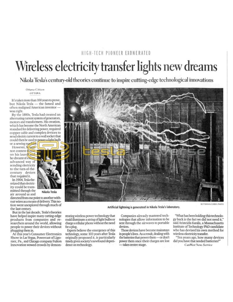 Preview of High-Tech Pioneer Exonerated article