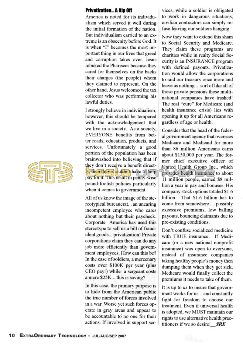 ExtraOrdinary Times - ExtraOrdinary Thoughts! - Page 10