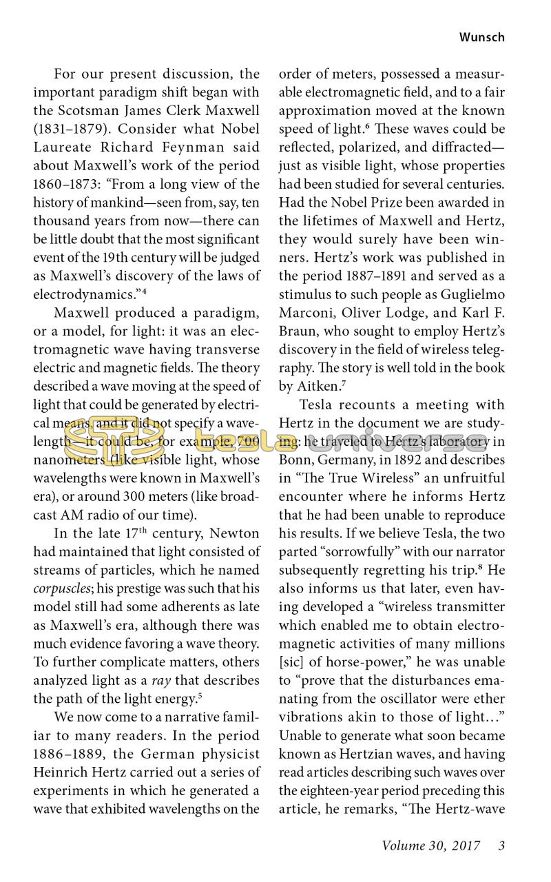 Paradigm Lost: Nikola Tesla's True Wireless - Page 3