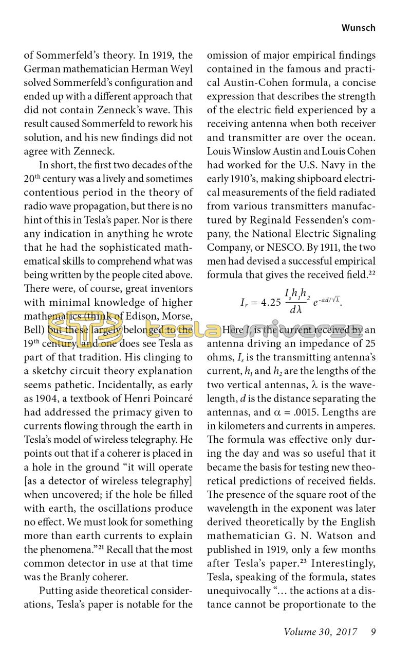 Paradigm Lost: Nikola Tesla's True Wireless - Page 9