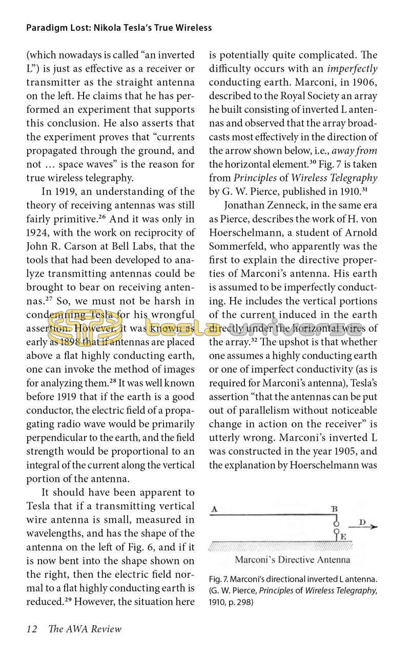Paradigm Lost: Nikola Tesla's True Wireless - Page 12