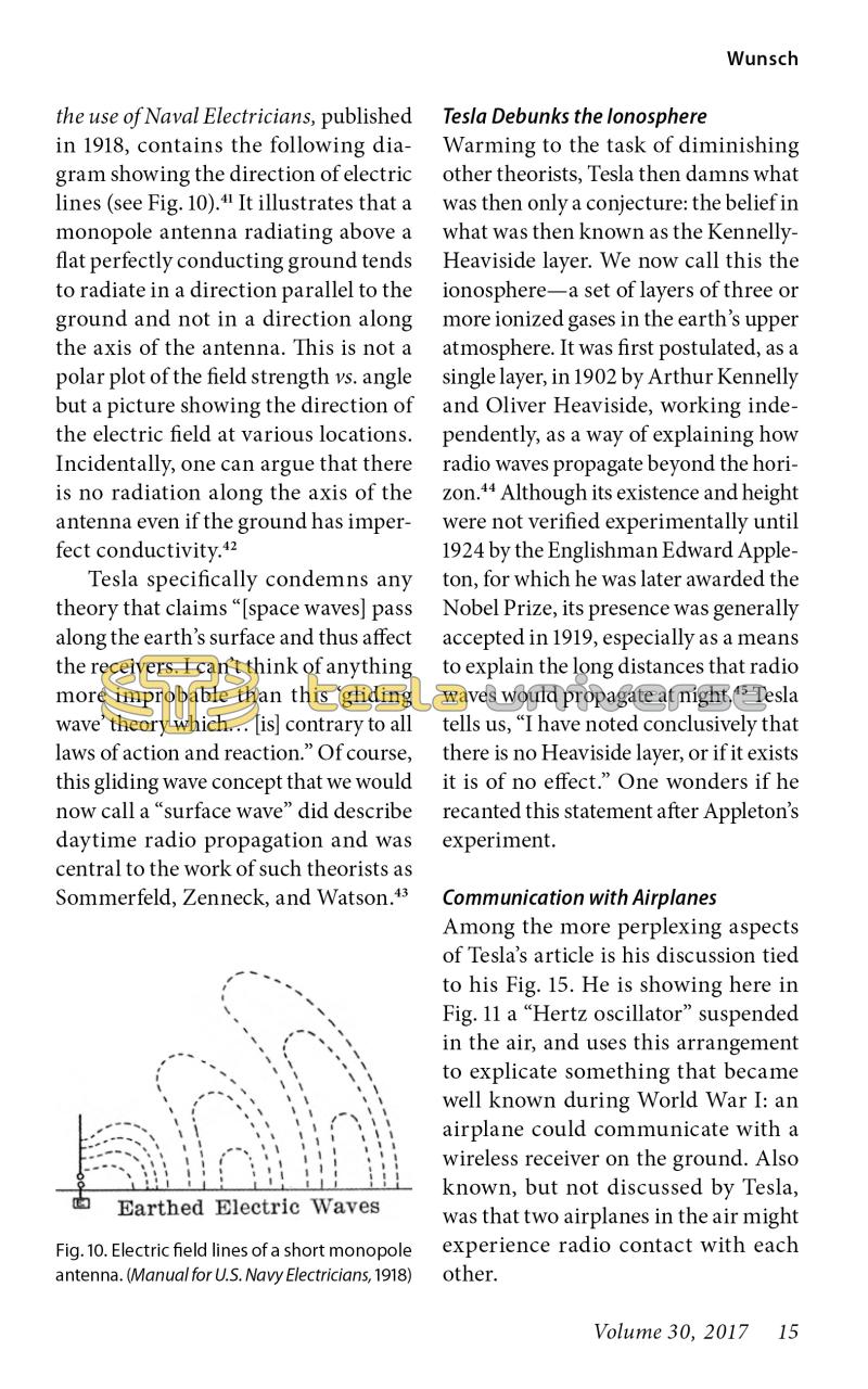 Paradigm Lost: Nikola Tesla's True Wireless - Page 15
