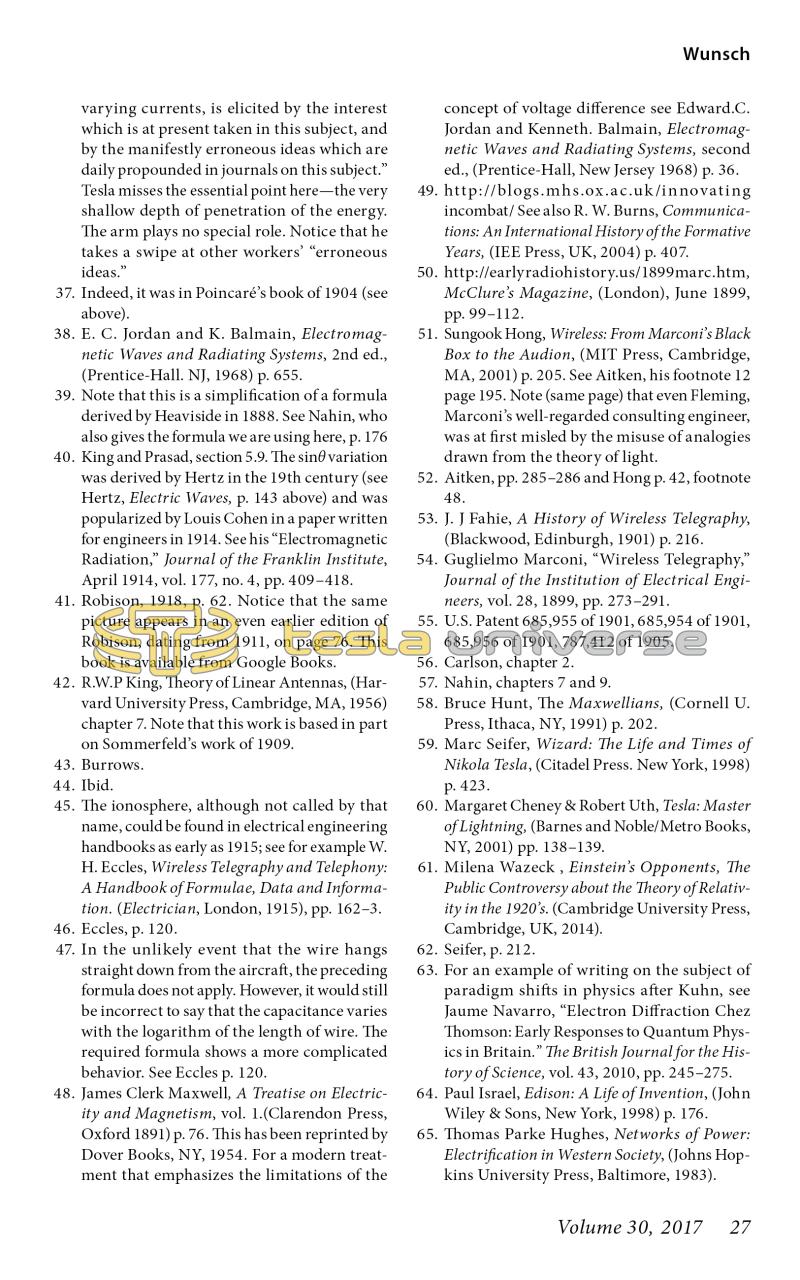 Paradigm Lost: Nikola Tesla's True Wireless - Page 27