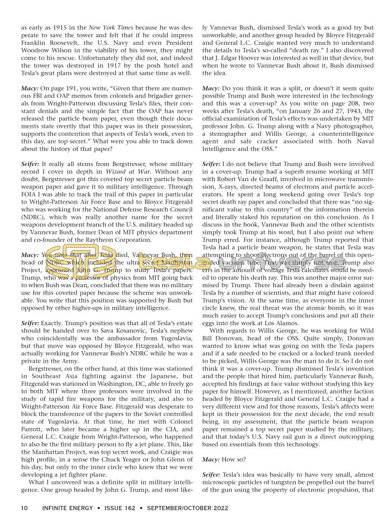 Marc Seifer and the Unsolved Mysteries of Nikola Tesla - Page 10