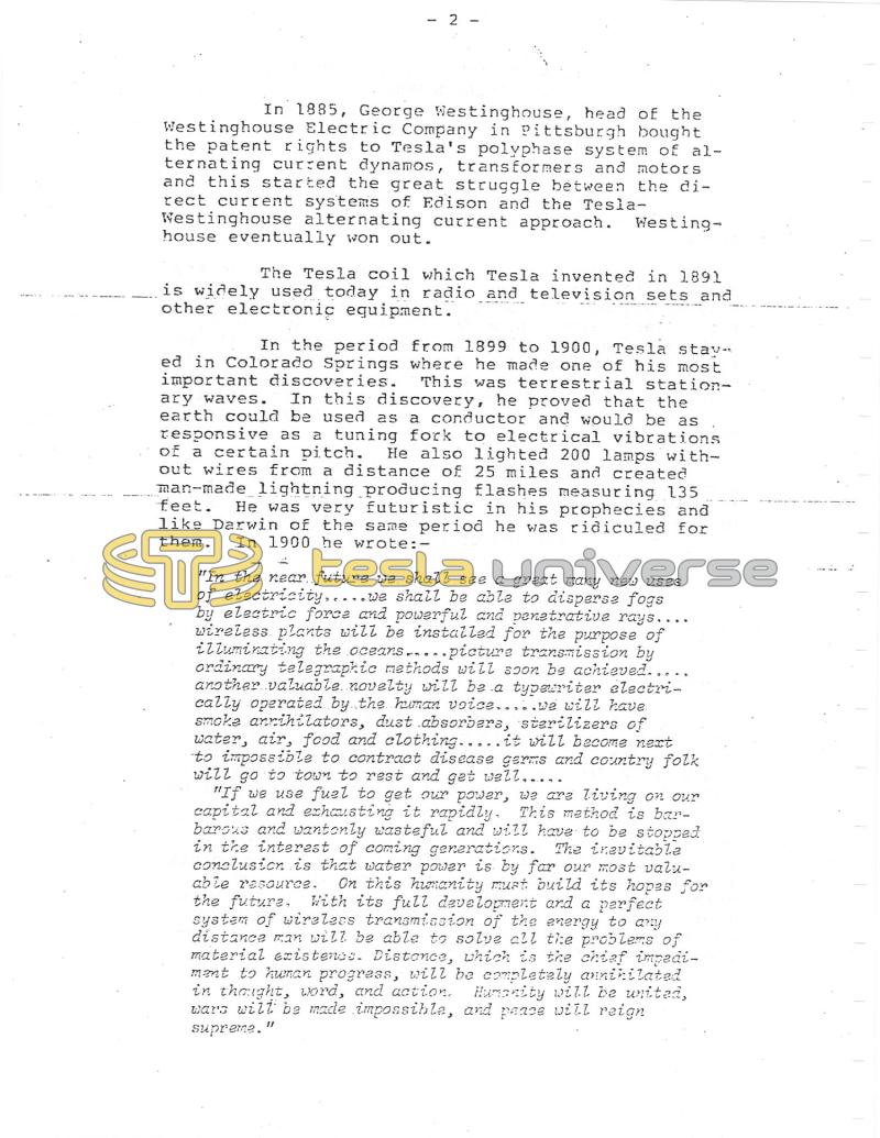 The Application of Tesla's Technology in Today's World - Page 2