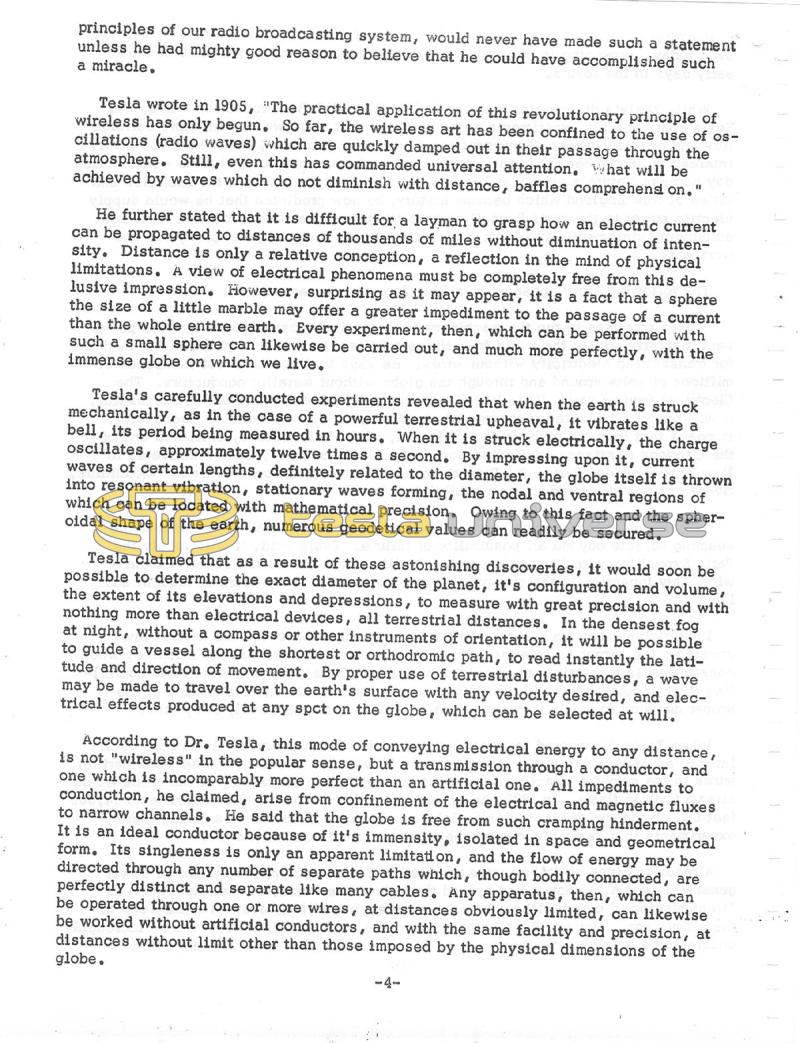 Dr. Nikola Tesla: The Forgotten Super Man of Our Industrial Age - Page 4