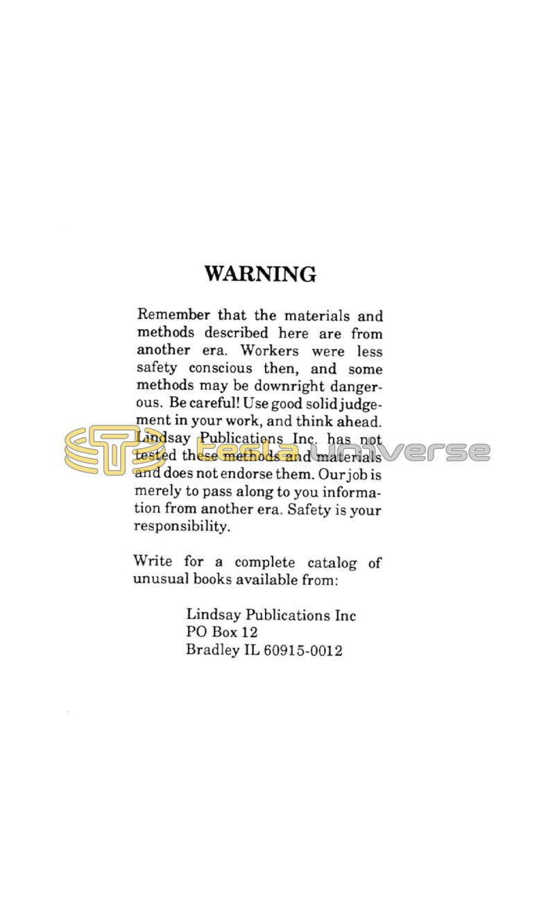 High Frequency Apparatus - Page ii