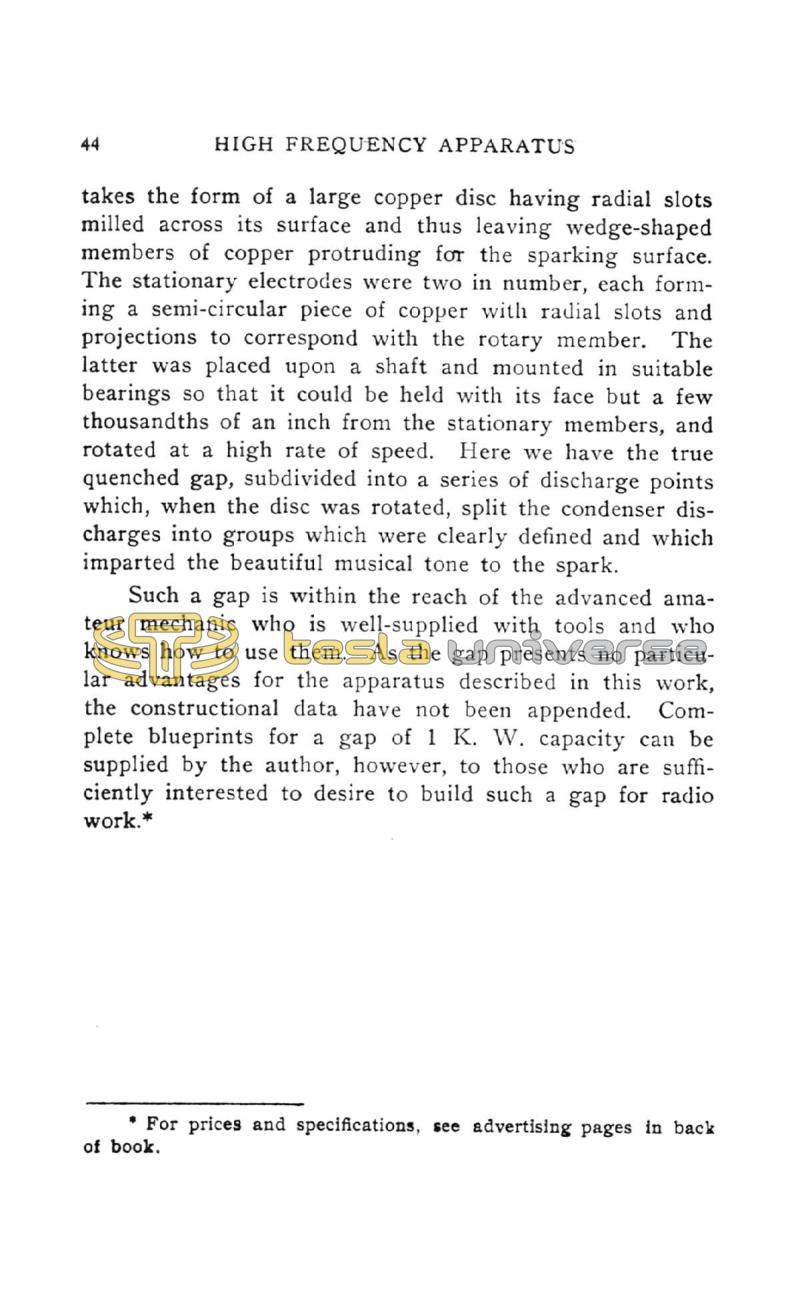 High Frequency Apparatus - Page 44