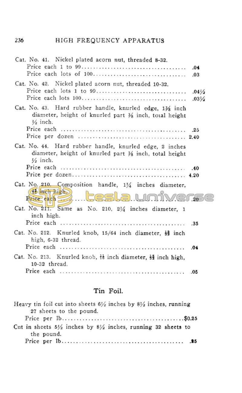 High Frequency Apparatus - Page 236